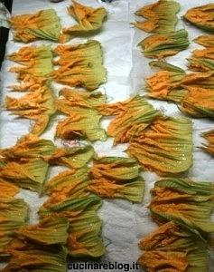 Spaghetti ai fiori di zucca