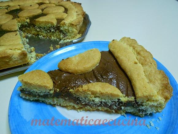 Crostata alla Nutella con pasta frolla morbida e friabile