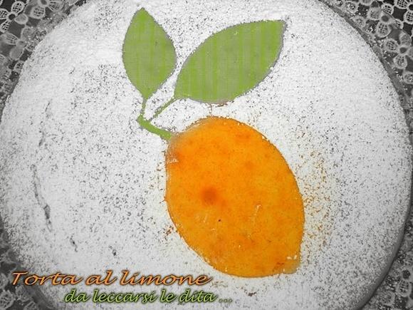 Torta sorrentina con crema al limone