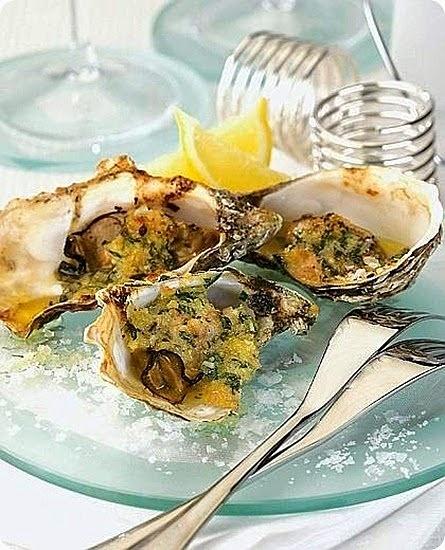 Ostriche gratinate