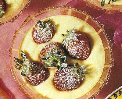 Crema con fragole