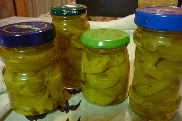 Cachi sott’olio