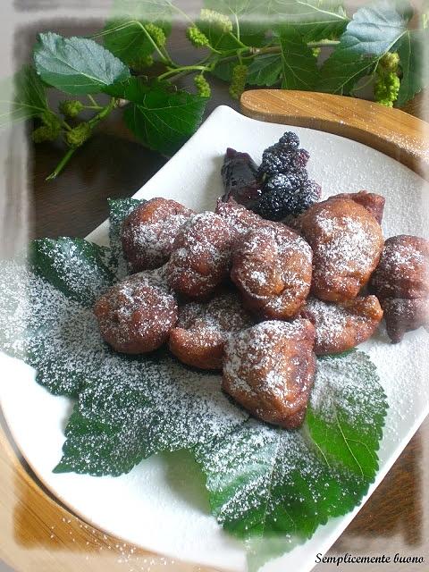 Gnocchi dolci di patate con marmellata di more di rovo