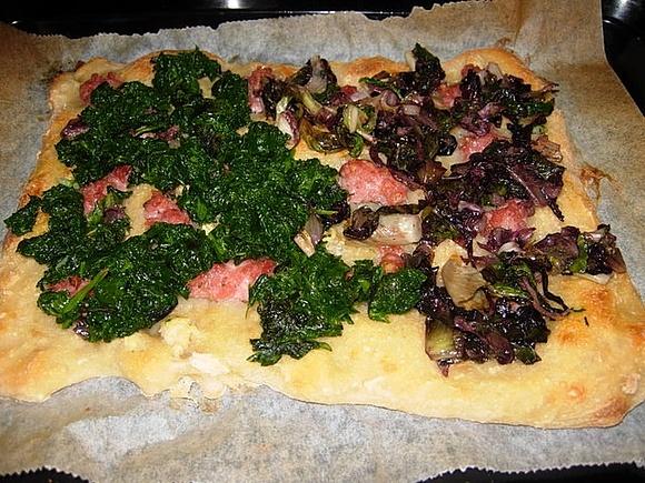 Focaccia rovesciata e pizza Bonci