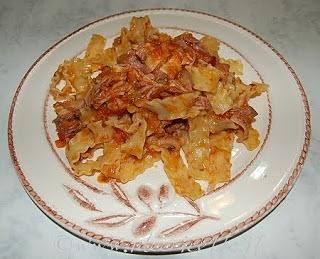 Mafaldine con ragù di lampredotto