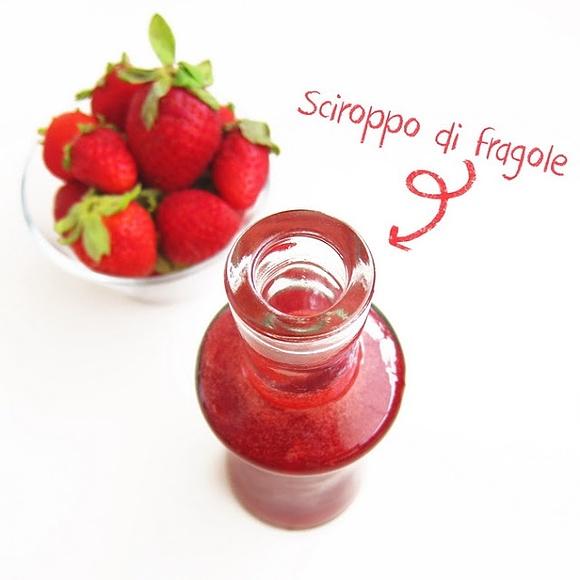 Sciroppo di fragole fatto in casa