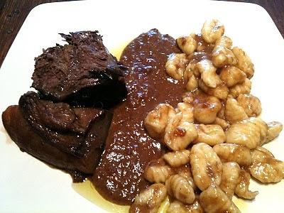 Brasato di testina di manzo