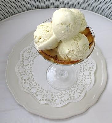 Gelato pere con mascarpone e Roquefort