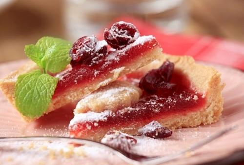 Crostata senza glutine alla marmellata di ciliegie