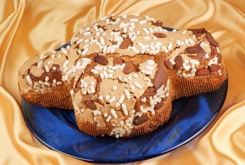 Colomba pasquale facile con due impasti