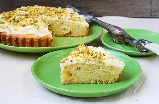 Torta con crema di cioccolato bianco di Cotto e Mangiato