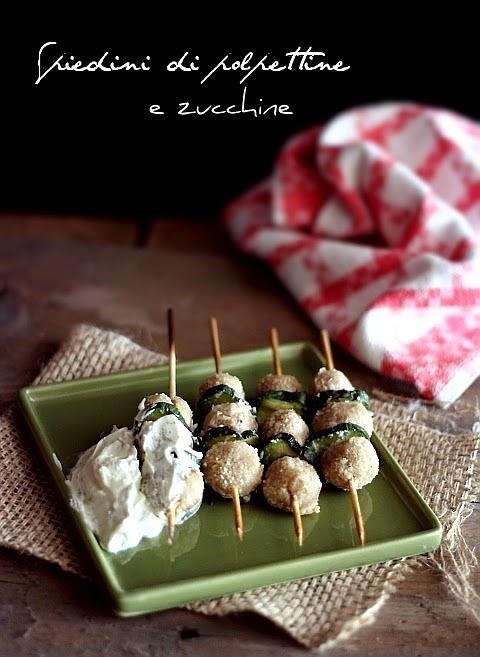 Spiedini di polpette speziate
