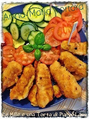 Bastoncini di pesce fatti in casa