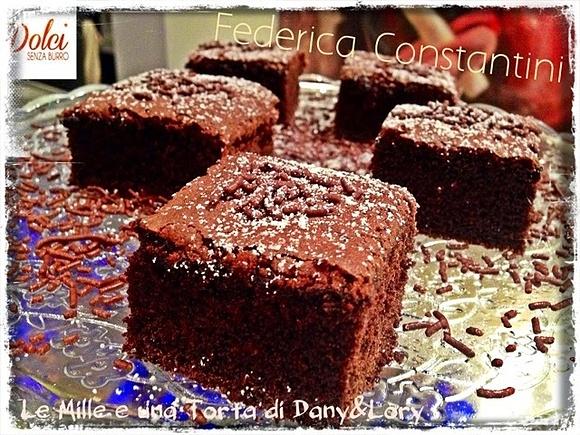 Torta al caffè e cioccolato senza burro