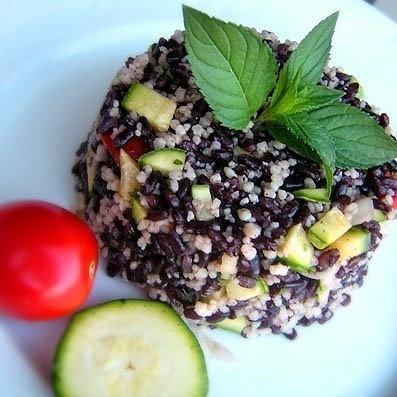 Insalata di riso Venere e semola