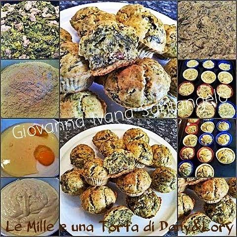 Muffin salati con salsiccia e friarielli