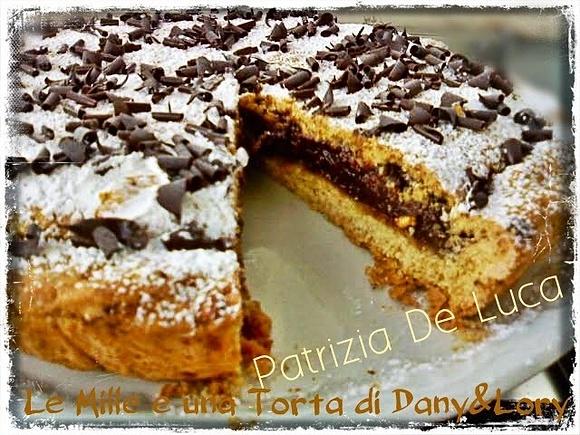 Frolla morbida all'olio con ricotta e Nutella