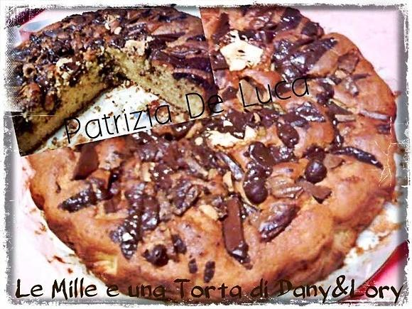 Torta alla ricotta con pezzi di cioccolato