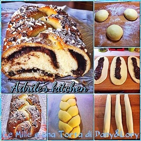Treccia alla Nutella