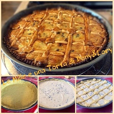 Pastiera napoletana con gocce di cioccolato