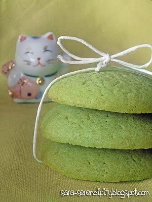 Biscotti al matcha