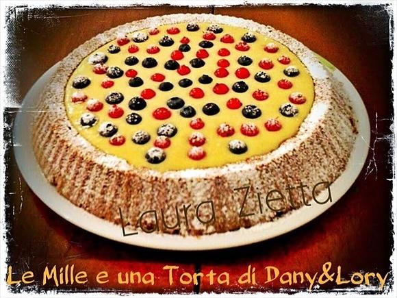 Torta al cioccolato Lindt con crema alla banana