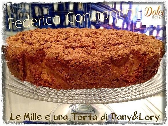 Torta senza burro agli amaretti