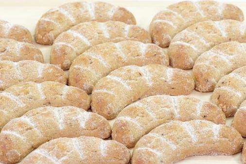 Biscotti alle mandorle e vaniglia senza uova
