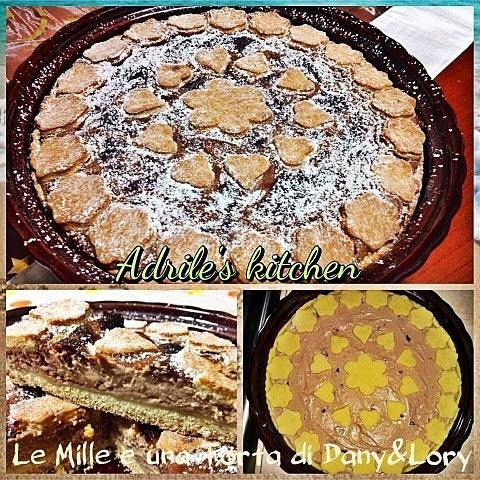 Crostata con ricotta e Nutella