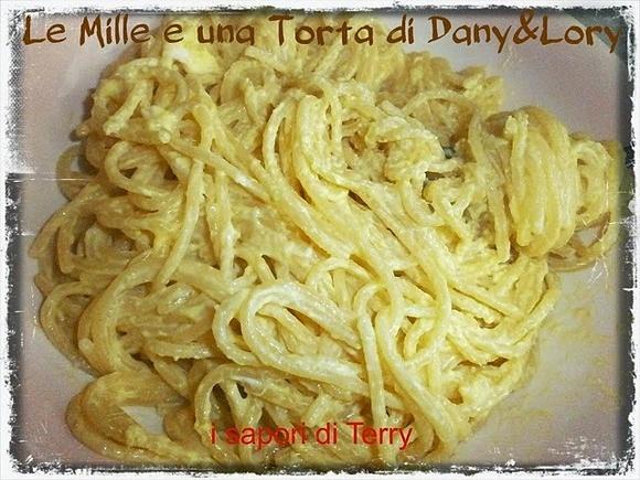 Spaghetti cremosi