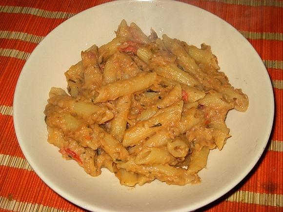 Pennette alla crema di melanzane