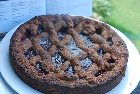 Torta di Linz vegana