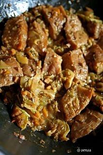 Club del wok: seitan marinato e verdure