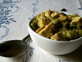 Curry di tofu