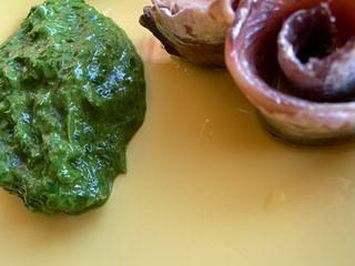 Acciughe al verde: ricetta domenicale macrobiotica