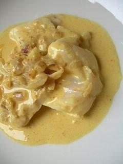 Merluzzo in latte di cocco al curry