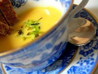Cibo coccola: vellutata di zucca e ceci