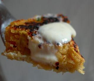Burger di lenticchie e sour cream