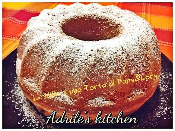 Ciambella all'arancia con gocce di cioccolato