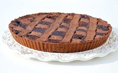 Crostata al cioccolato nero