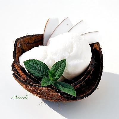 Sorbetto al cocco