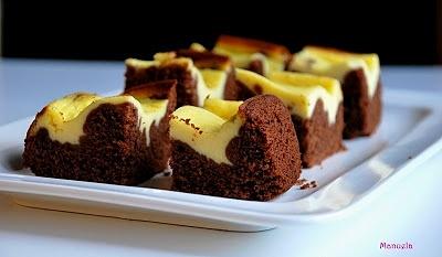 Brownies cheesecake al cioccolato di Donna Hay