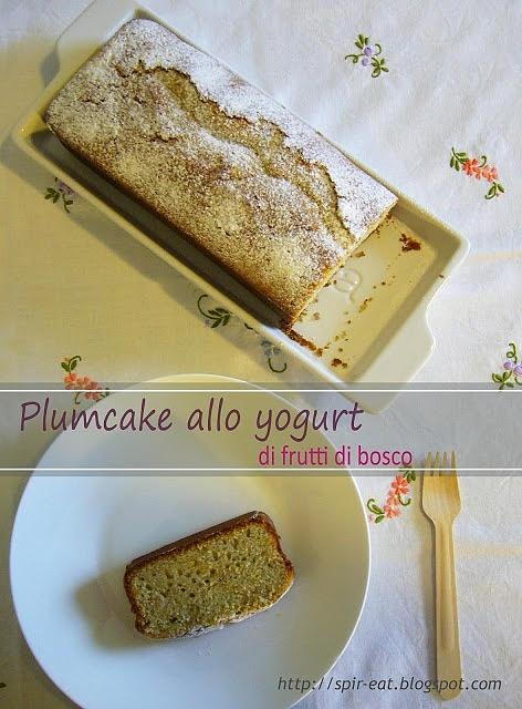 Plumcake allo yogurt di mirtilli rifatto