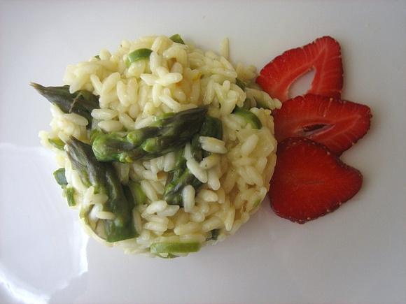 Risotto agli asparagi e limone