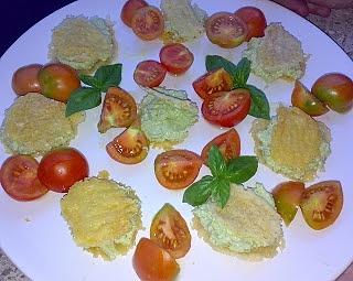 Sfogliatine al pesto e Parmigiano