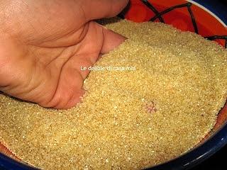 Cous cous con carne, verdure speziate e bacche di Goji