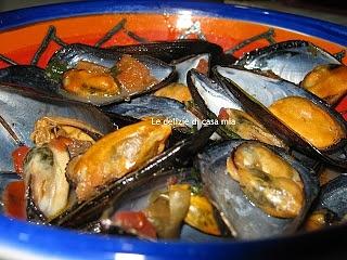 Zuppetta di cozze saporita e piccante