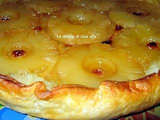 Sfoglia e ananas: dolce veloce e facile