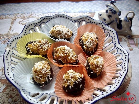Golosità secche al cocco