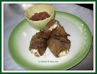Involtini di carne di struzzo cremosa e gustosa